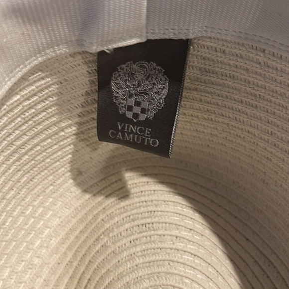 Vince Camaro straw fedora hat in great preowned condition. See pictures good - Picture 8 of 10